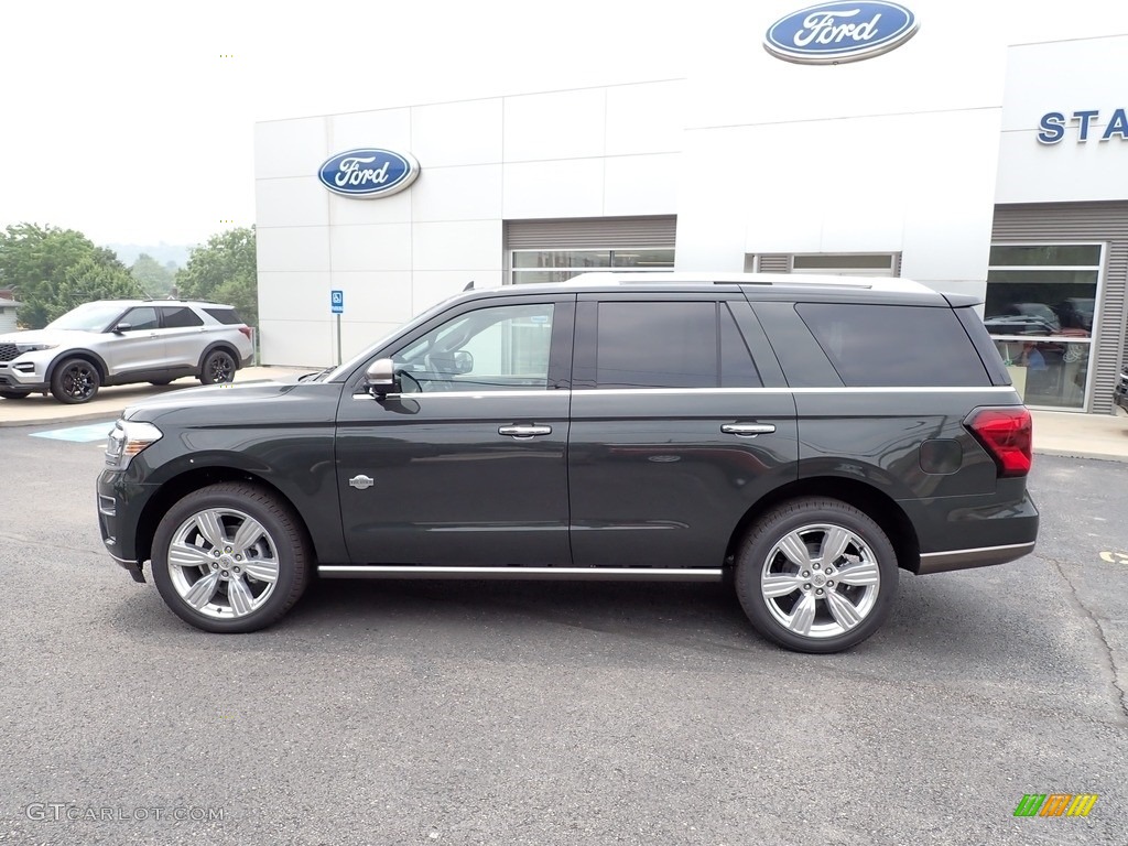 Forged Green Metallic 2023 Ford Expedition King Ranch 4x4 Exterior Photo #146258769