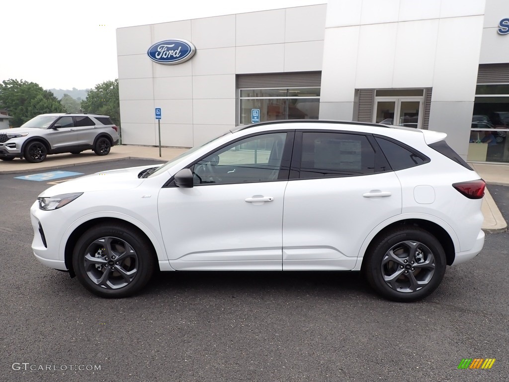 Oxford White 2023 Ford Escape ST-Line AWD Exterior Photo #146259051