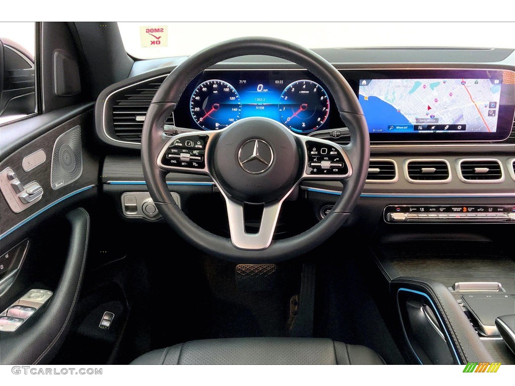 2020 GLE 350 4Matic - Black / Black photo #4