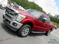 2015 Ruby Red Ford F250 Super Duty Lariat Crew Cab 4x4  photo #24