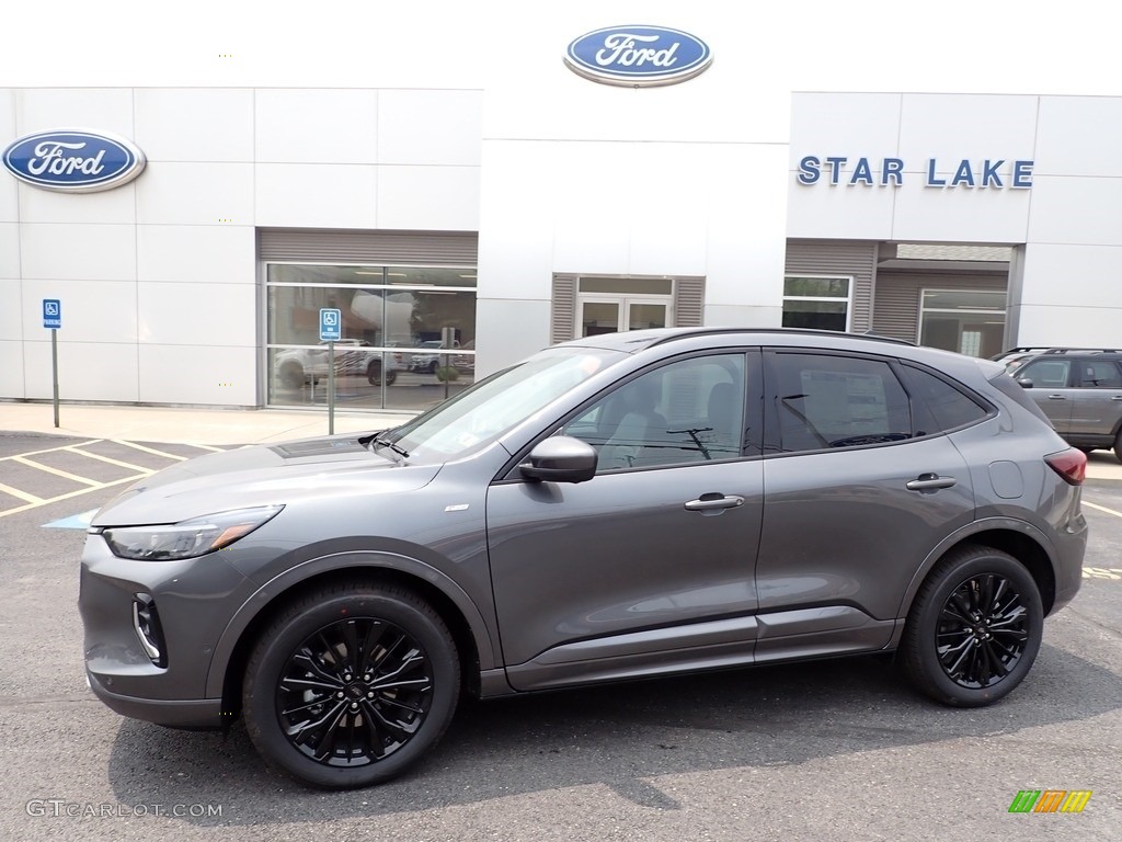 2023 Escape ST-Line Elite AWD - Carbonized Gray Metallic / Ebony photo #1
