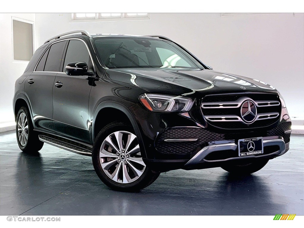 2020 GLE 350 4Matic - Black / Black photo #34