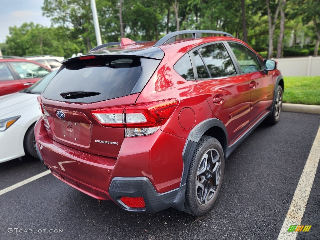 2019 Crosstrek 2.0i Limited - Venetian Red Pearl / Black photo #3