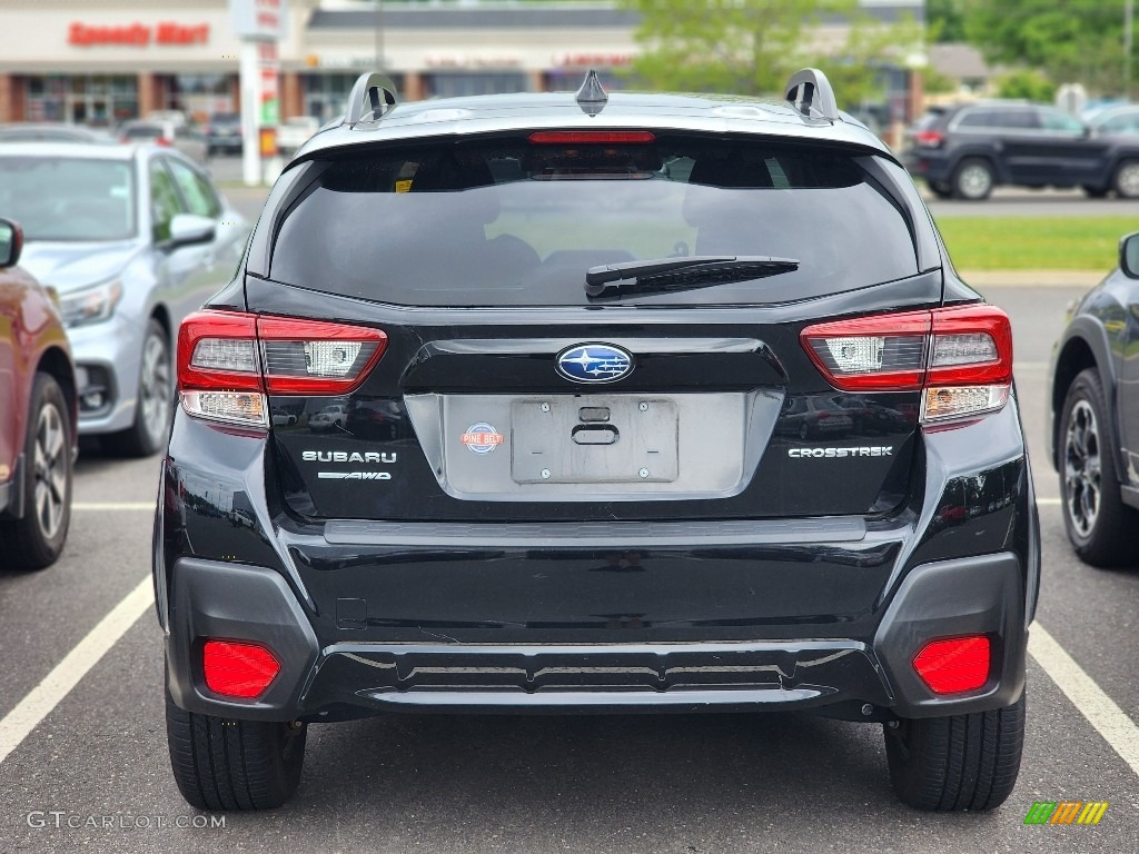 2021 Crosstrek Premium - Crystal Black Silica / Black photo #4