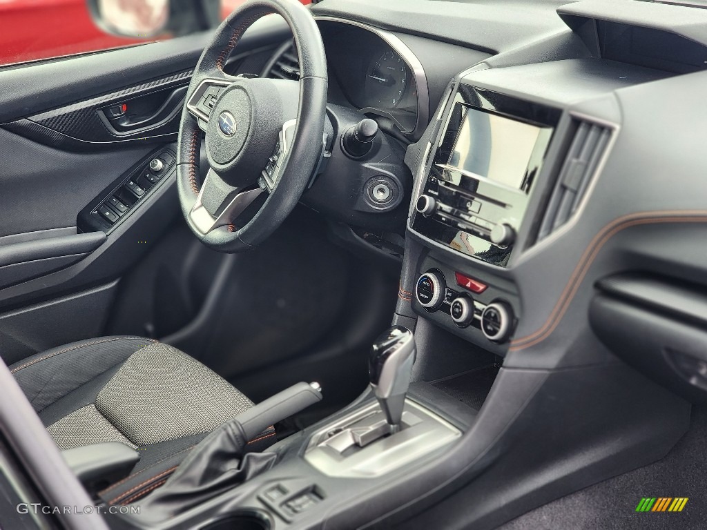 2021 Crosstrek Premium - Crystal Black Silica / Black photo #5