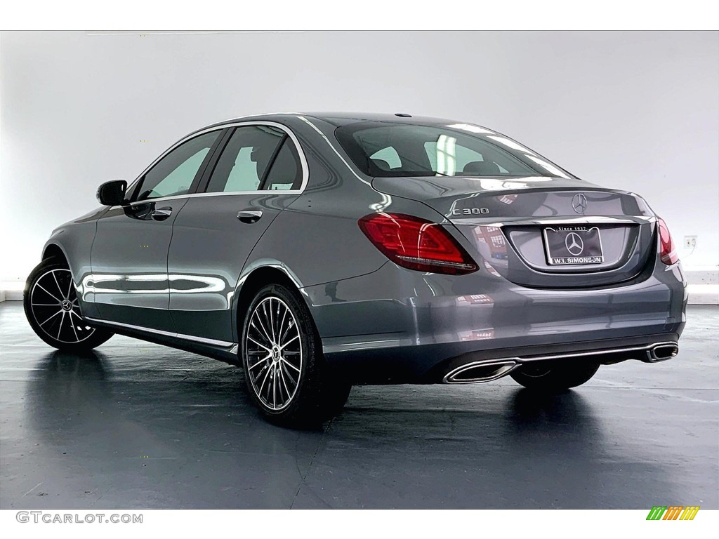 2019 C 300 Sedan - Selenite Grey Metallic / Black photo #10
