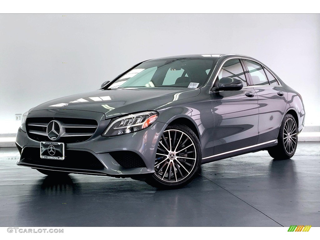 2019 C 300 Sedan - Selenite Grey Metallic / Black photo #12