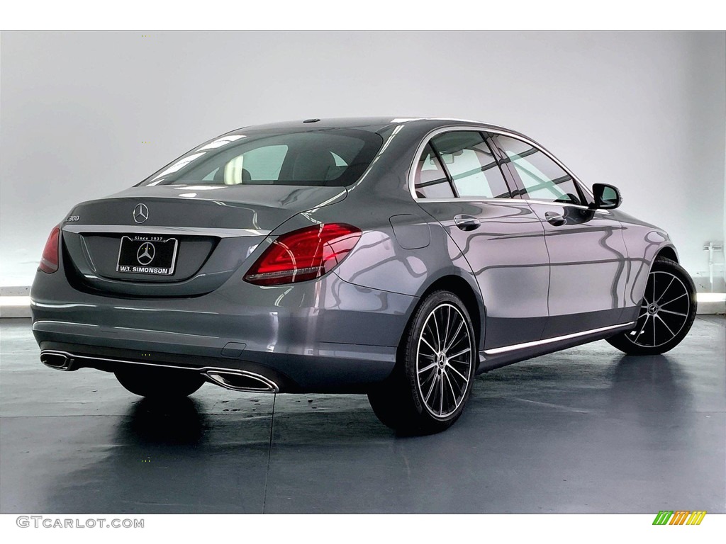 2019 C 300 Sedan - Selenite Grey Metallic / Black photo #13