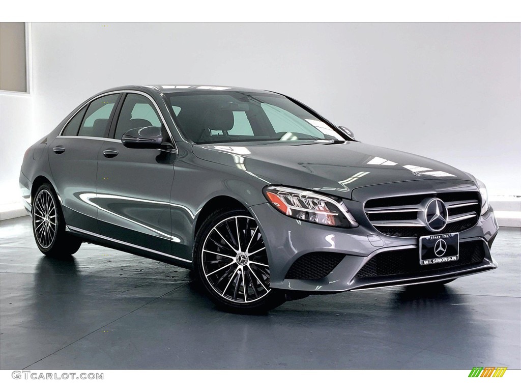 2019 C 300 Sedan - Selenite Grey Metallic / Black photo #34
