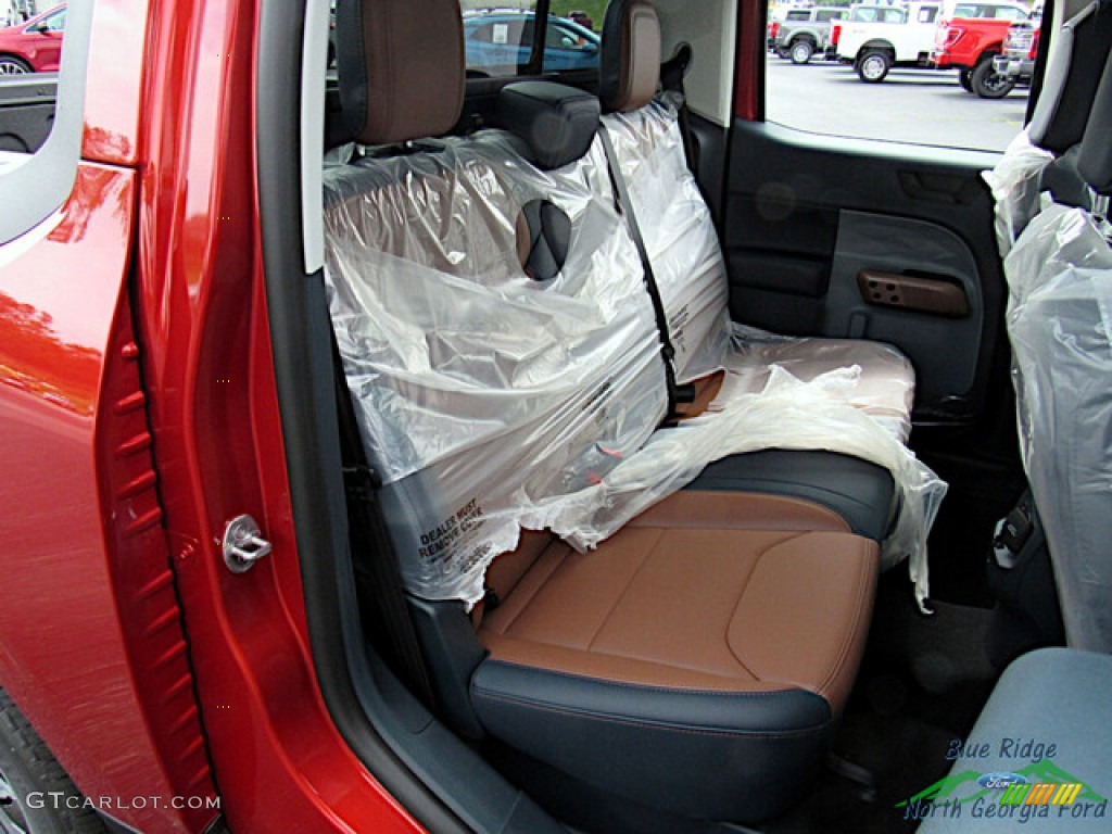 2023 Maverick Lariat - Hot Pepper Red Metallic / Desert Brown photo #12