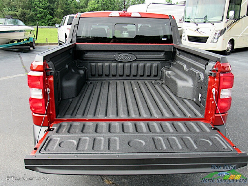 2023 Maverick Lariat - Hot Pepper Red Metallic / Desert Brown photo #13