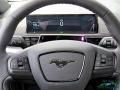 Gray/Metallic 2023 Ford Mustang Mach-E GT eAWD Steering Wheel