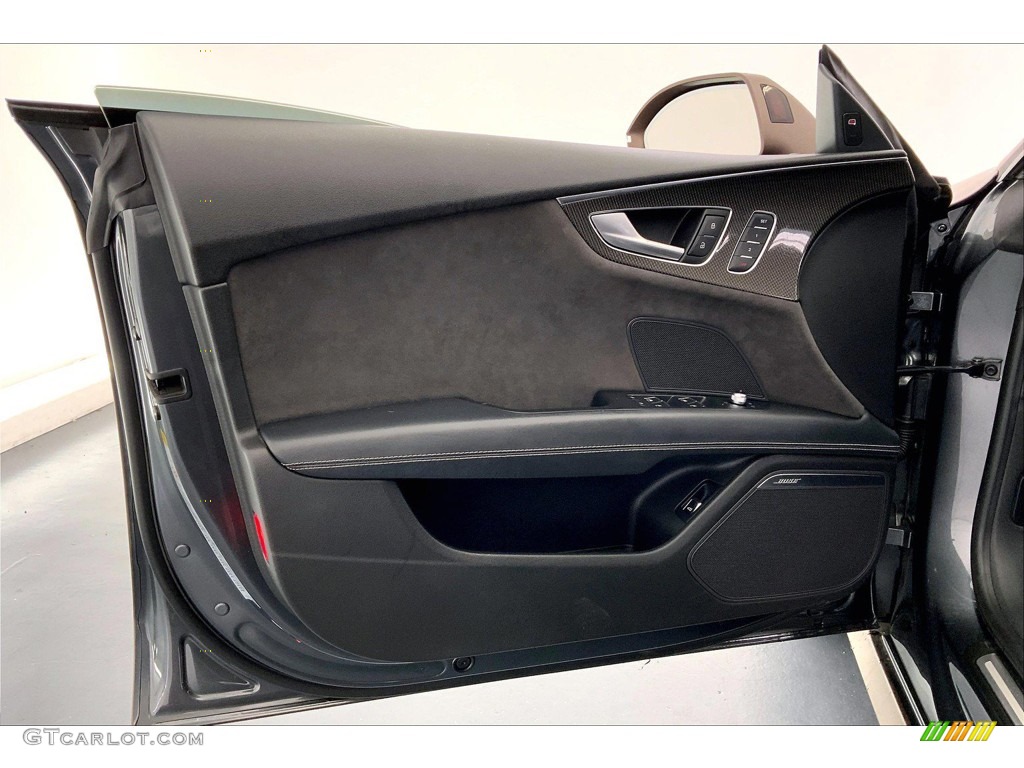 2017 Audi S7 Premium Plus quattro Black Door Panel Photo #146260995