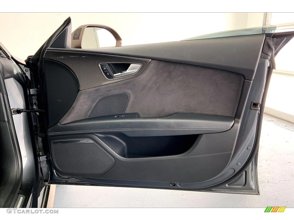 2017 Audi S7 Premium Plus quattro Black Door Panel Photo #146261001