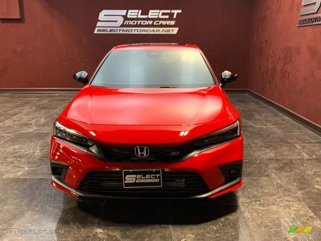 2023 Civic Si Sedan - Rallye Red / Black/Red photo #2
