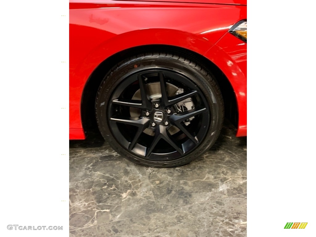 2023 Civic Si Sedan - Rallye Red / Black/Red photo #6