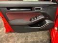 Black/Red 2023 Honda Civic Si Sedan Door Panel