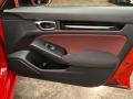 Black/Red 2023 Honda Civic Si Sedan Door Panel