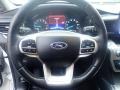 Ebony 2020 Ford Explorer XLT 4WD Steering Wheel