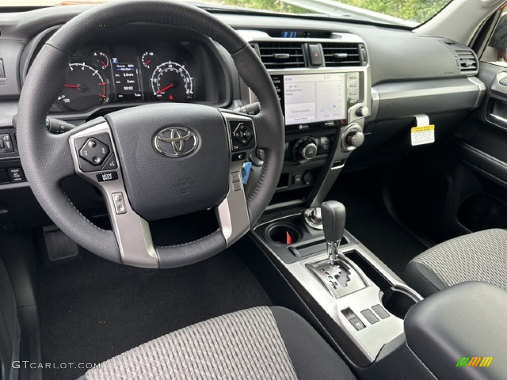2023 Toyota 4Runner SR5 4x4 Black/Graphite Dashboard Photo #146262620
