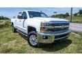 Summit White 2018 Chevrolet Silverado 2500HD LTZ Crew Cab 4x4 Exterior