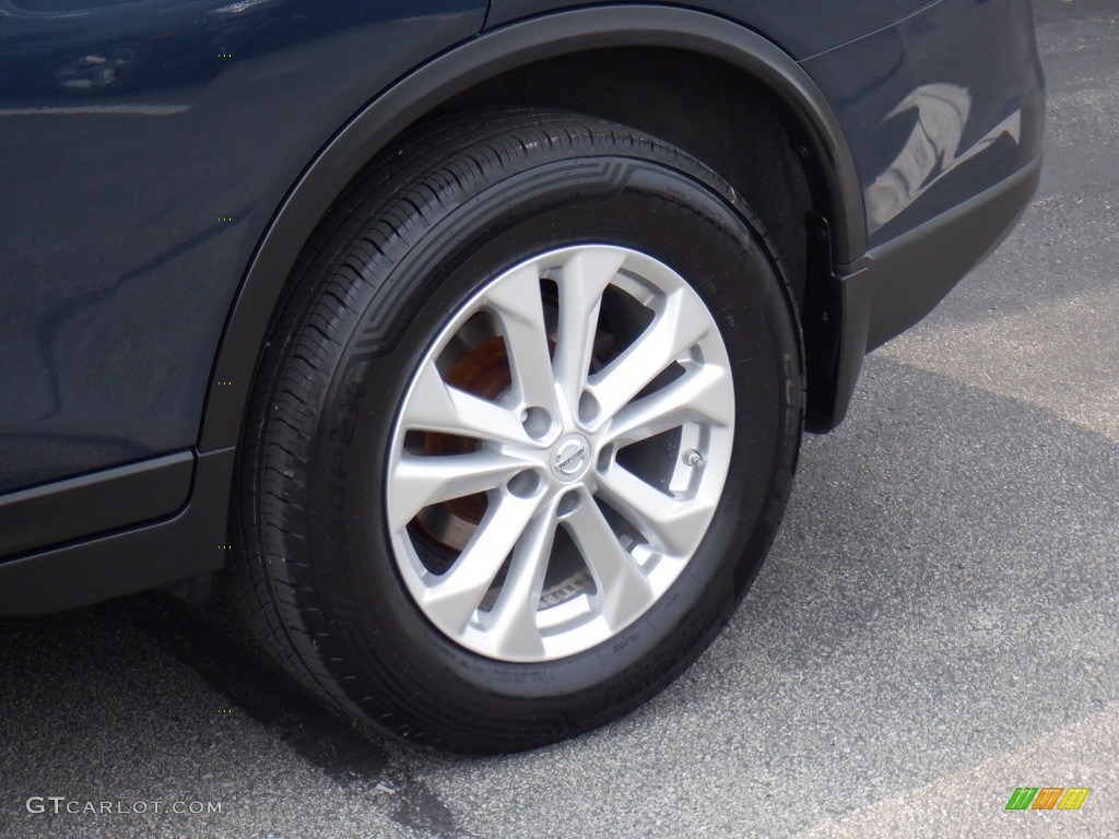 2015 Rogue SV AWD - Arctic Blue Metallic / Charcoal photo #5