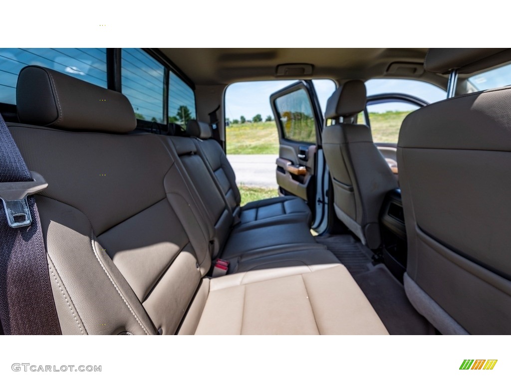 2018 Chevrolet Silverado 2500HD LTZ Crew Cab 4x4 Rear Seat Photo #146263502