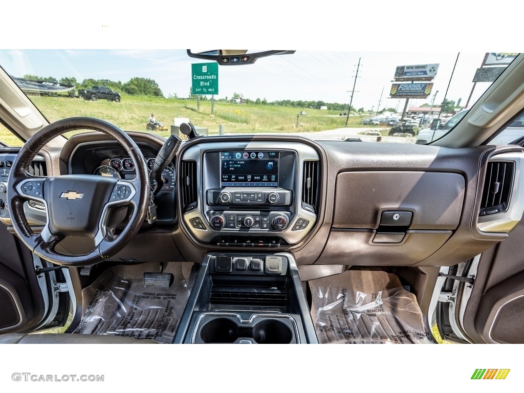 2018 Chevrolet Silverado 2500HD LTZ Crew Cab 4x4 Cocoa/­Dune Dashboard Photo #146263583