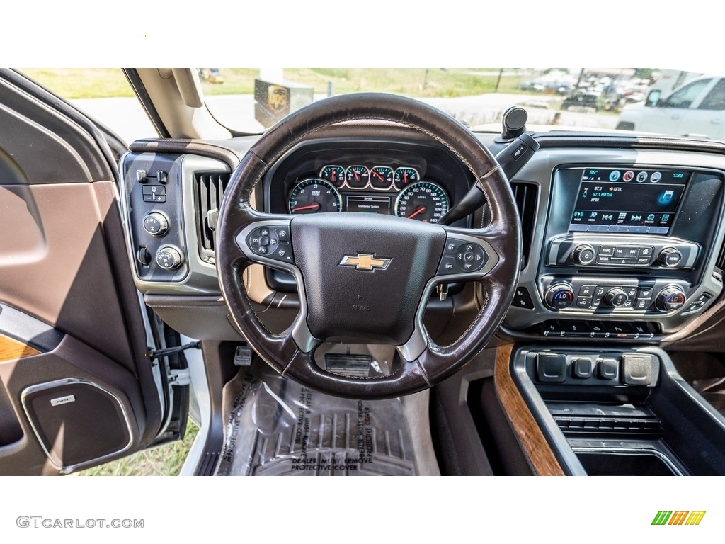 2018 Chevrolet Silverado 2500HD LTZ Crew Cab 4x4 Cocoa/­Dune Dashboard Photo #146263598