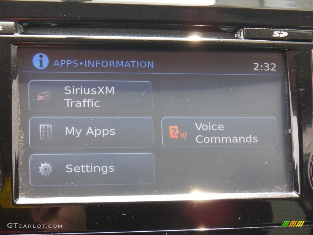2015 Rogue SV AWD - Arctic Blue Metallic / Charcoal photo #24