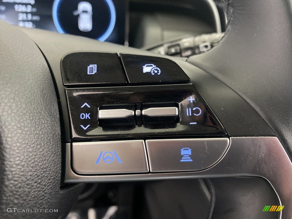 2022 Hyundai Tucson SEL Black Steering Wheel Photo #146263712