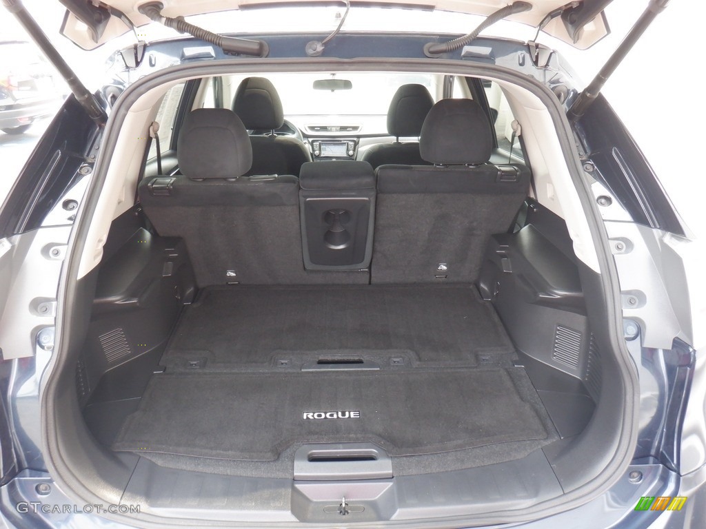 2015 Rogue SV AWD - Arctic Blue Metallic / Charcoal photo #30