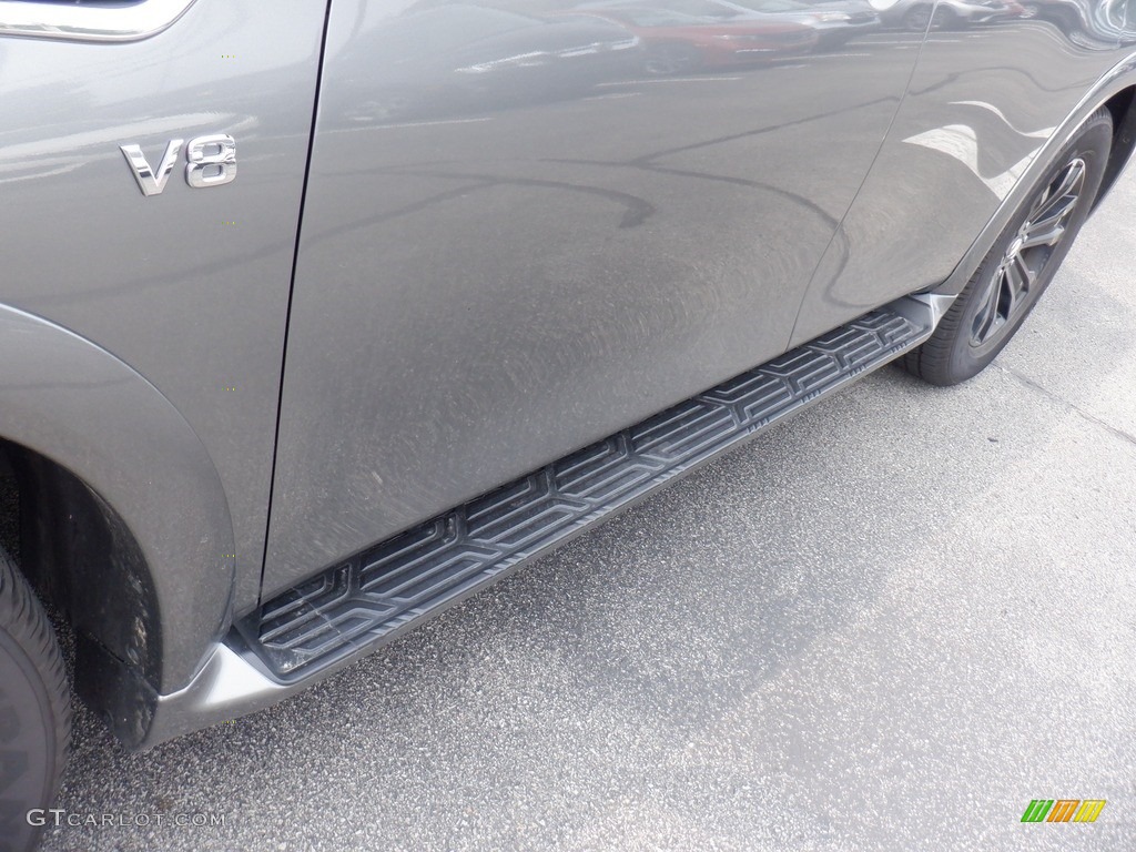 2019 Armada Platinum 4x4 - Gun Metallic / Charcoal photo #2