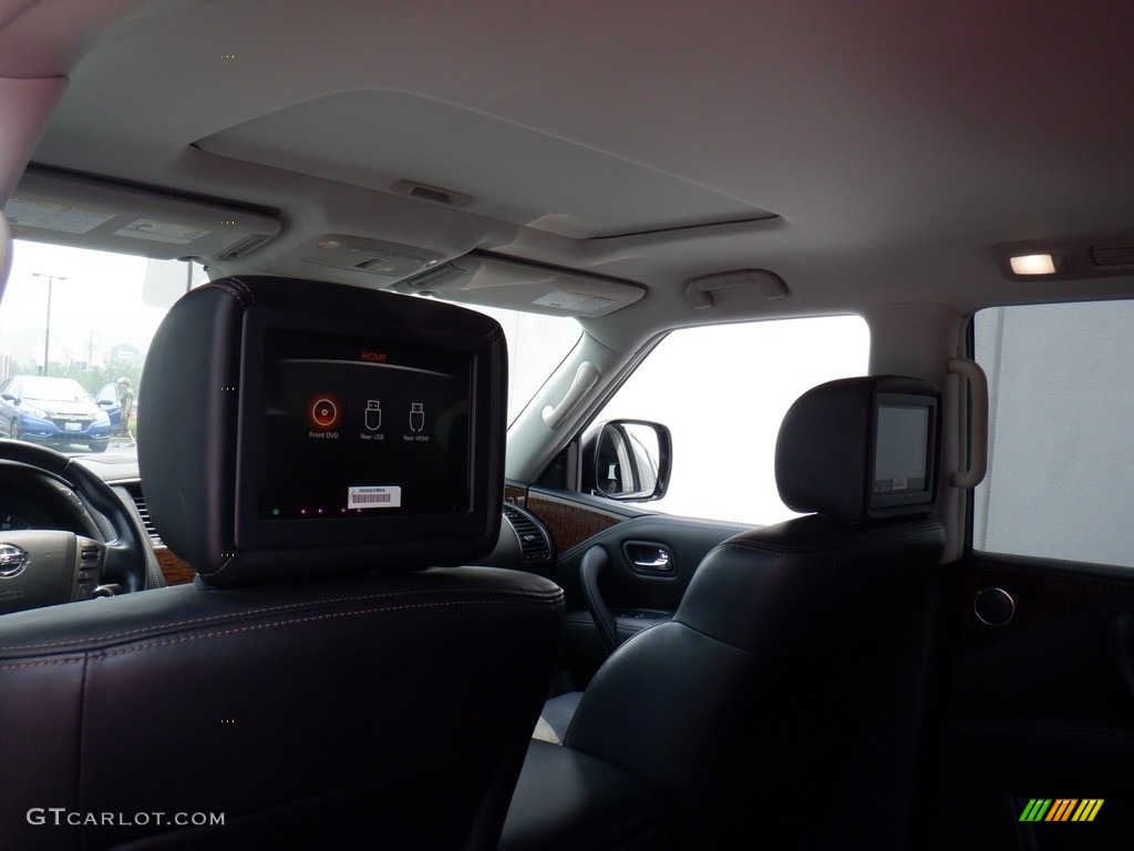 2019 Armada Platinum 4x4 - Gun Metallic / Charcoal photo #10