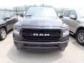 2020 Diamond Black Crystal Pearl Ram 1500 Laramie Crew Cab 4x4  photo #3