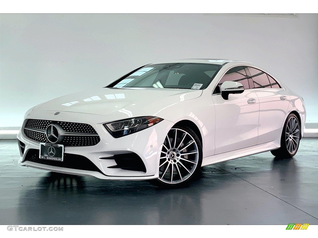 Polar White 2019 Mercedes-Benz CLS 450 Coupe Exterior Photo #146264195