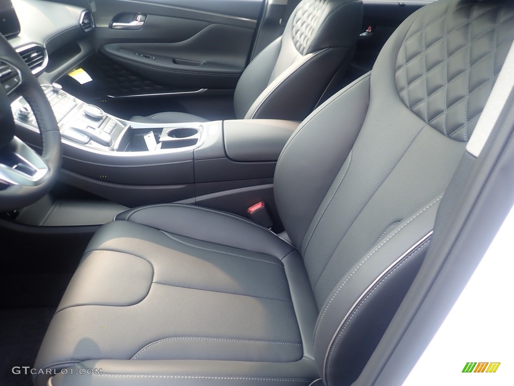 Black Interior 2023 Hyundai Santa Fe Hybrid Limited AWD Plug-In Hybrid Photo #146264291