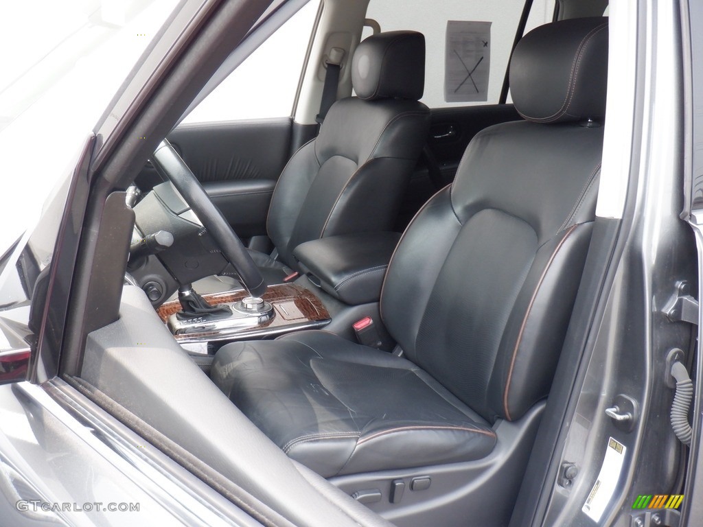 Charcoal Interior 2019 Nissan Armada Platinum 4x4 Photo #146264309