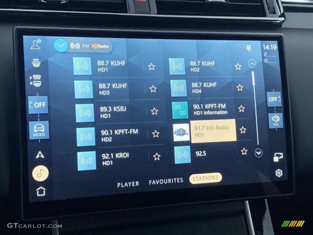 2024 Land Rover Range Rover Velar Dynamic HSE Controls Photo #146264588