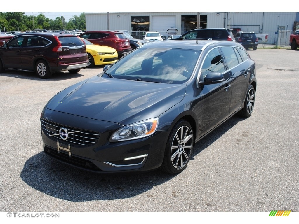 2015 V60 T5 Drive-E - Savile Grey Metallic / Off-Black photo #1