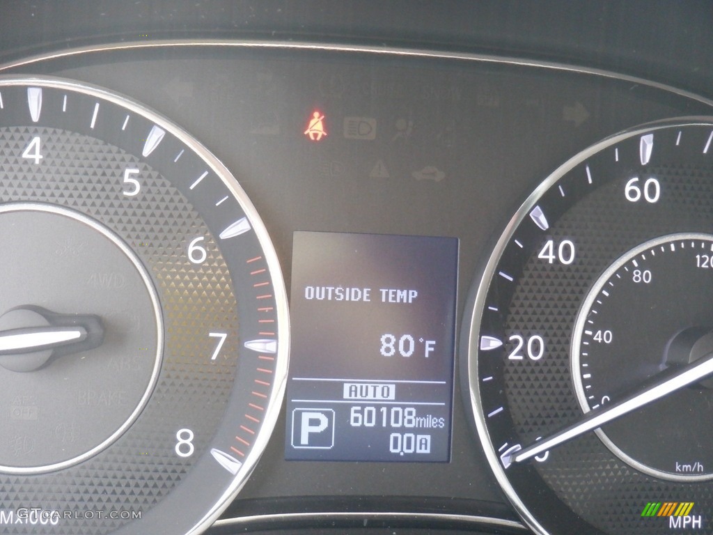 2019 Armada Platinum 4x4 - Gun Metallic / Charcoal photo #43