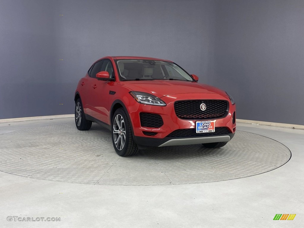 Photon Red 2020 Jaguar E-PACE SE Exterior Photo #146264954