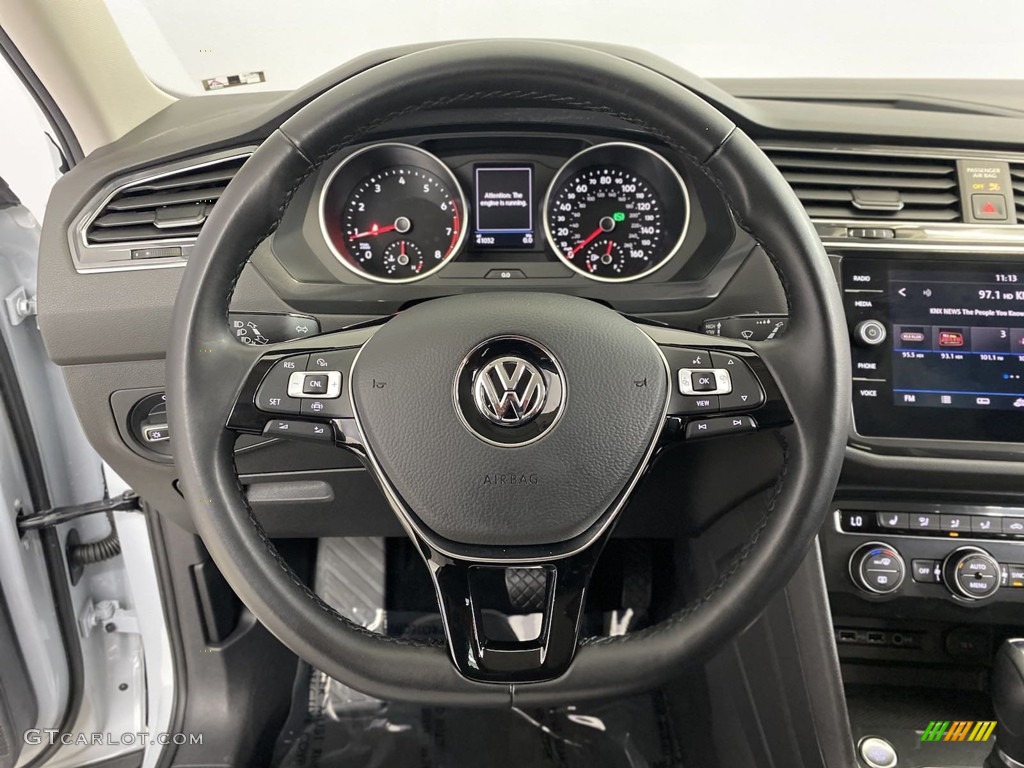2019 Tiguan SE - Pure White / Titan Black photo #17