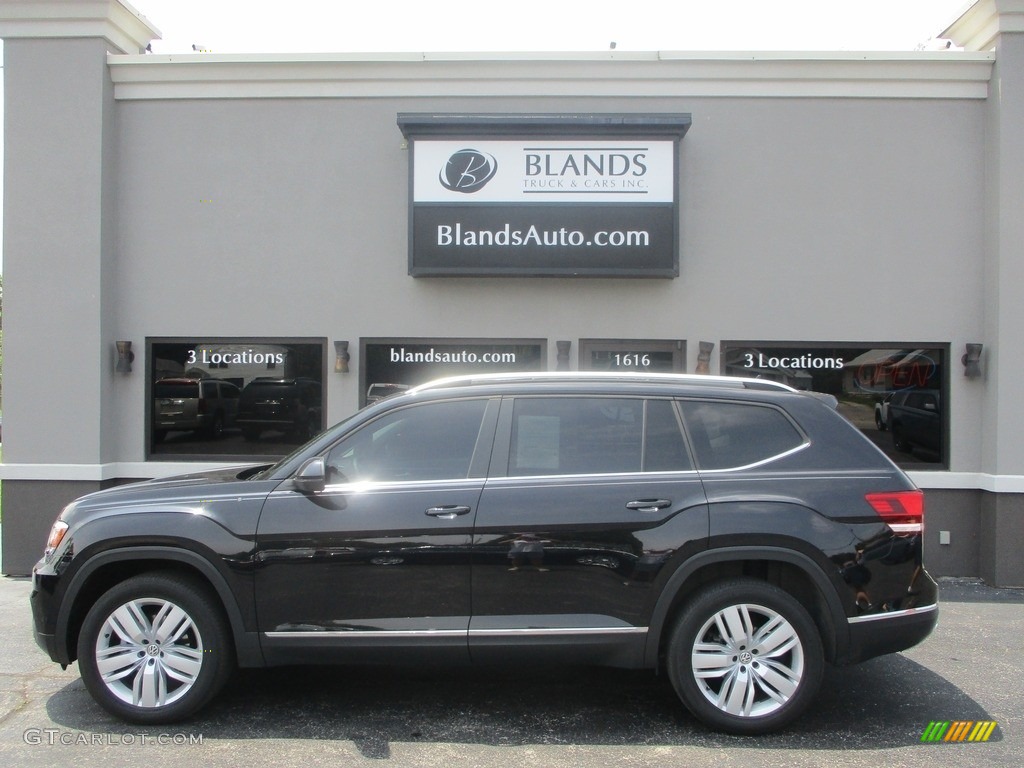2019 Atlas SEL 4Motion - Deep Black Pearl / Titan Black photo #1
