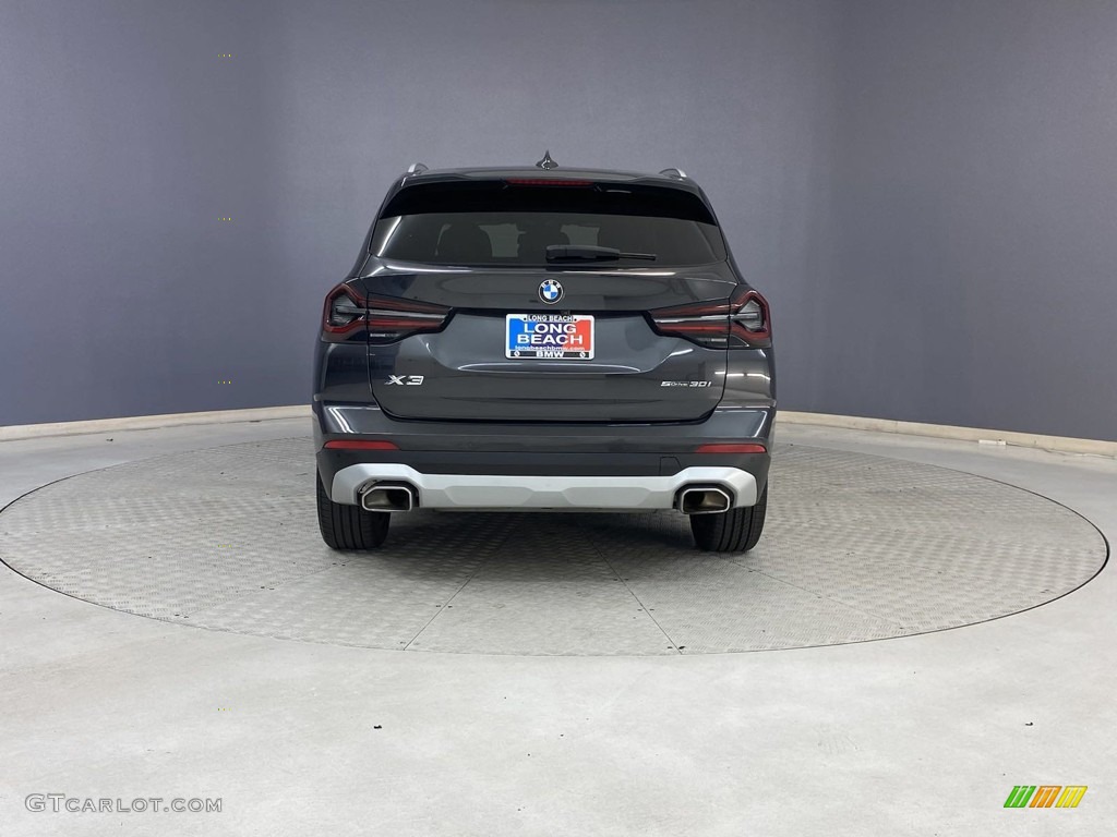 2022 X3 sDrive30i - Dark Graphite Metallic / Cognac photo #4