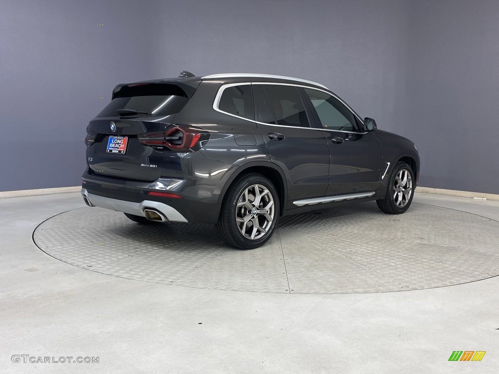 2022 X3 sDrive30i - Dark Graphite Metallic / Cognac photo #5