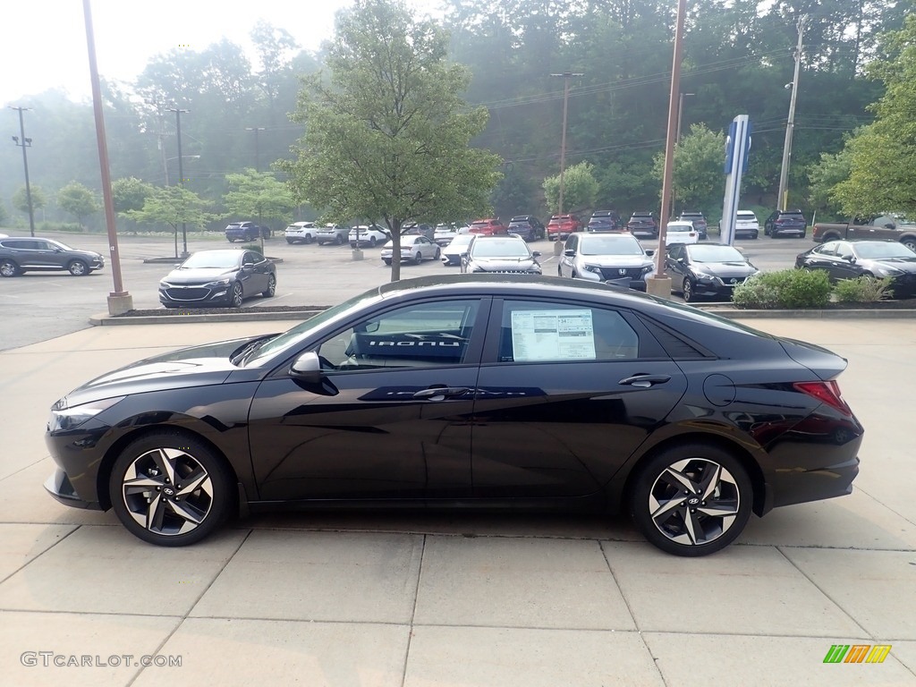 2023 Elantra SEL - Phantom Black / Black photo #6