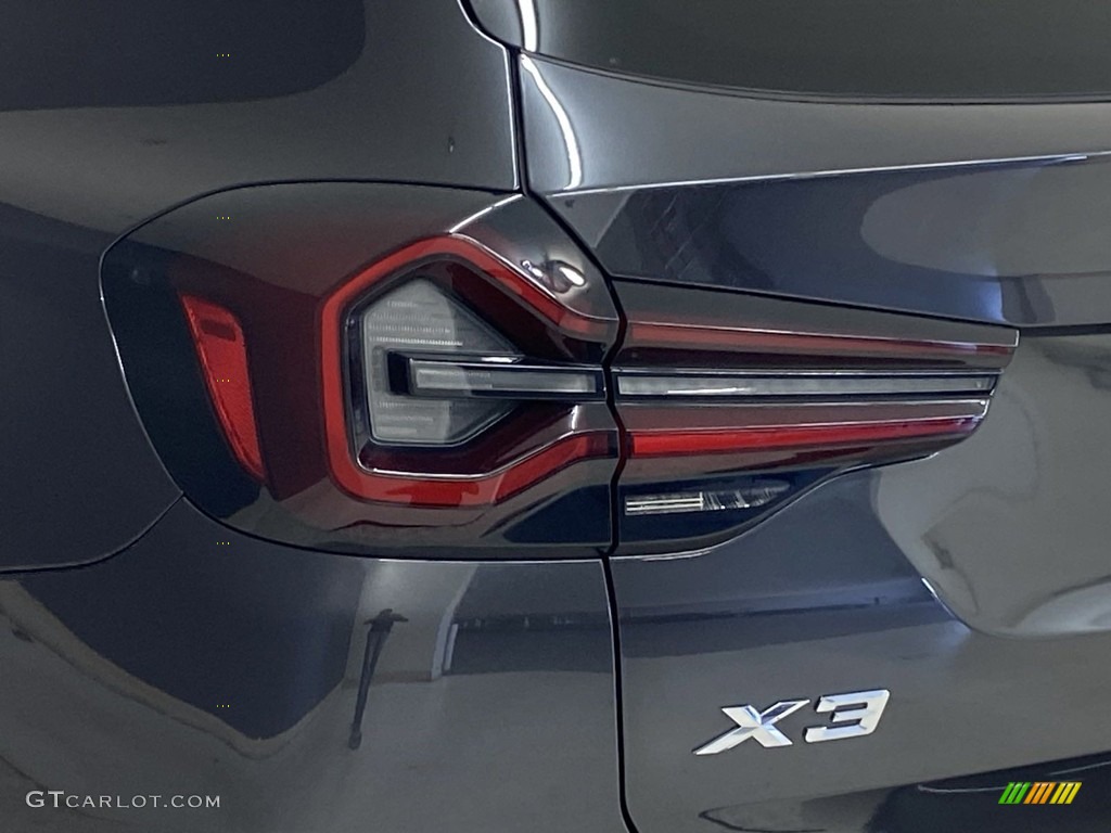 2022 X3 sDrive30i - Dark Graphite Metallic / Cognac photo #8