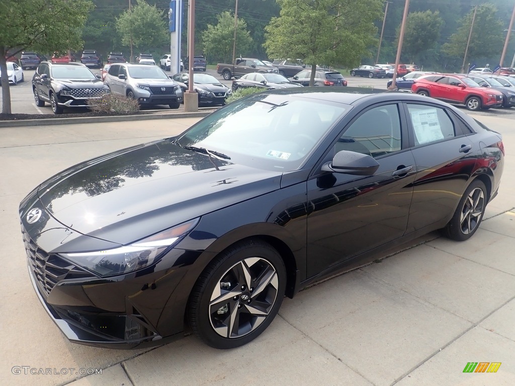 2023 Elantra SEL - Phantom Black / Black photo #7