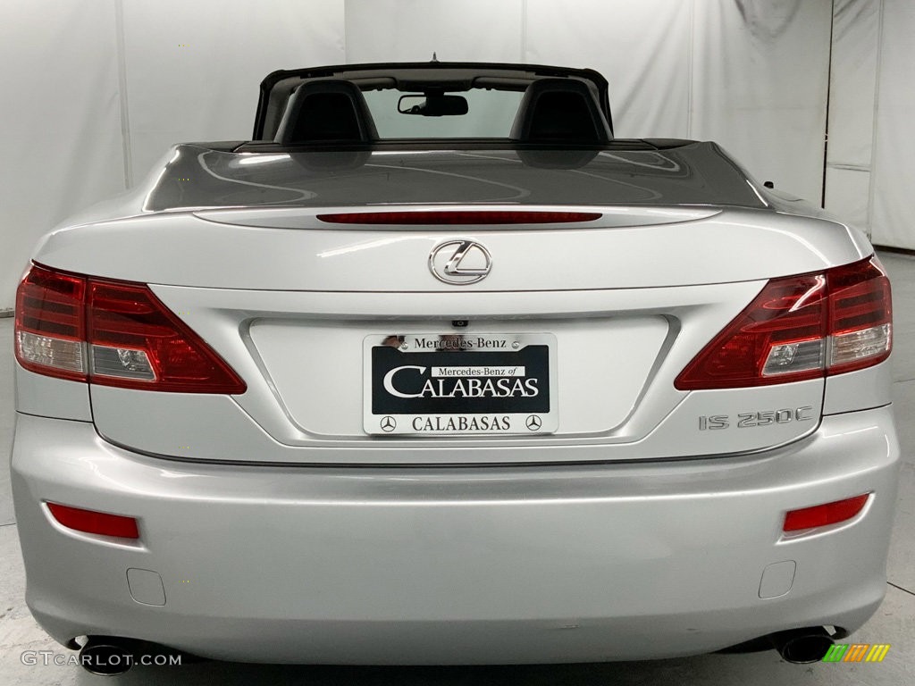 2013 IS 250 C Convertible - Tungsten Pearl / Black photo #9
